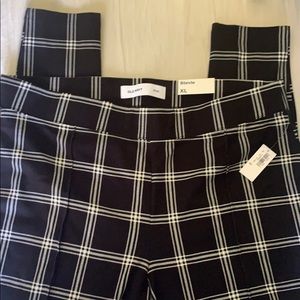 Old Navy - XL - Stevie Leggings - NWT -black&white